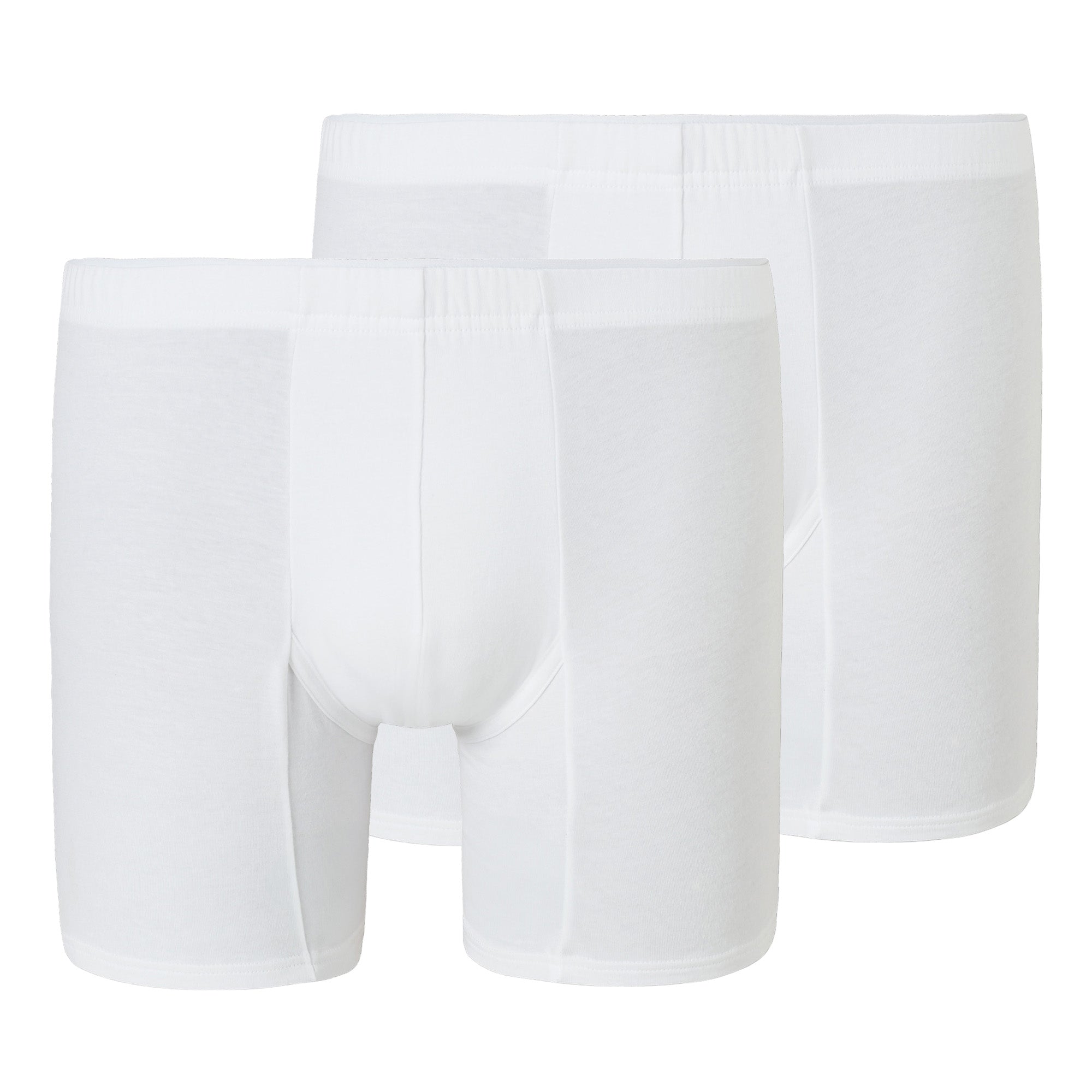 SCHIESSER Herren Boxershorts  2er Pack - Premium Cotton-Shorts, Retro, Baumwoll Stretch