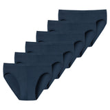 UNCOVER by SCHIESSER Herren Slip, 6er Pack - UNCOVER Cotton, Supermini, Single Jersey