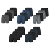 SCHIESSER Herren Jersey-Boxershorts, 4er Pack - 4Pack Boxershorts, Baumwolle, einfarbig
