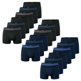 SCHIESSER Herren Boxershorts, 6er Pack - "95/5", Trunks, Cotton Stretch, Logobund