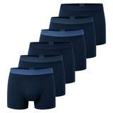 SCHIESSER Herren Boxershorts, 6er Pack - "95/5", Trunks, Cotton Stretch, Logobund