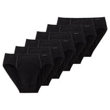 SCHIESSER Herren Slip 6er Pack - Supermini, Rio-Slip, Essentials, Cotton Stretch