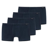 SCHIESSER Herren Shorts 4er Pack - Pants, Boxer, Essentials, Cotton Stretch