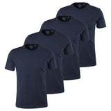 s.Oliver Herren T-Shirt, 4er Pack - Basic, Rundhals, Baumwolle, einfarbig