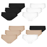 CALIDA Damen Slip 3er Pack - Natural Comfort, Regular Cut, einfarbig