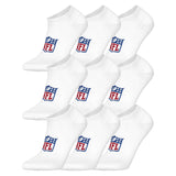 NFL Unisex Sneaker-Socken, 9er Pack - NFL Shield 9Pack Sneaker Socks, Logo, Baumwollmischung
