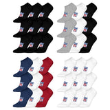 NFL Unisex Sneaker-Socken, 9er Pack - NFL Shield 9Pack Sneaker Socks, Logo, Baumwollmischung