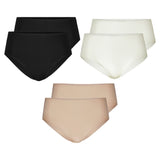 CALIDA Damen Midi-Slip 2er Pack - Natural Skin, Unterhose, einfarbig
