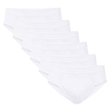 CALIDA Herren Slip, 6er Pack - Natural Benefit, Elastikbund, Single Jersey