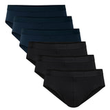 CALIDA Herren Slip, 6er Pack - Natural Benefit, Elastikbund, Single Jersey