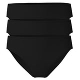 CALIDA Damen Slip 3er Pack - Essential Cotton, Regular Cut, Jersey, einfarbig