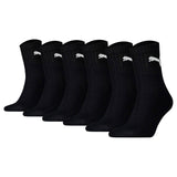 PUMA Unisex Sportsocken, 6 Paar - Short Crew Socks, Tennissocken, einfarbig