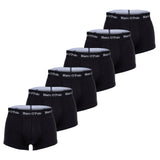 Marc O Polo Herren Boxer Shorts, 6er Pack - Trunks, Organic Cotton, Stretch