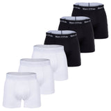 Marc O Polo Herren Boxer Shorts, 6er Pack - Boxer,Organic Cotton Stretch