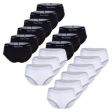 Marc O Polo Damen Panties, 6er Pack - Logobund, Organic Cotton Stretch, Basic
