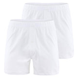 CALIDA Herren Jersey Boxershorts , 2er Pack - Cotton Code, einfarbig, 100% Baumwolle