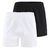 CALIDA Men's Jersey Boxer Shorts, 2 pack - Cotton Code, unicolored, 100% cotton
