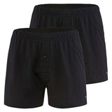 CALIDA Herren Jersey Boxershorts , 2er Pack - Cotton Code, einfarbig, 100% Baumwolle