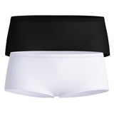 CALIDA Damen Hipster-Slip 2er Pack - Sleek Skin, Unterhose, einfarbig