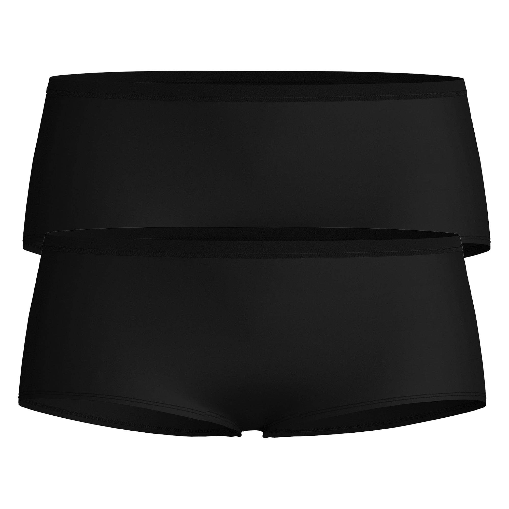 CALIDA Damen Hipster-Slip 2er Pack - Sleek Skin, Unterhose, einfarbig