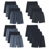 CALIDA Herren Web-Boxershorts, 4er Pack - Prints Benefits, Baumwolle, Single Jersey