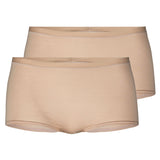 CALIDA Damen Panty-Slip 2er Pack - Natural Comfort, Regular Cut, einfarbig