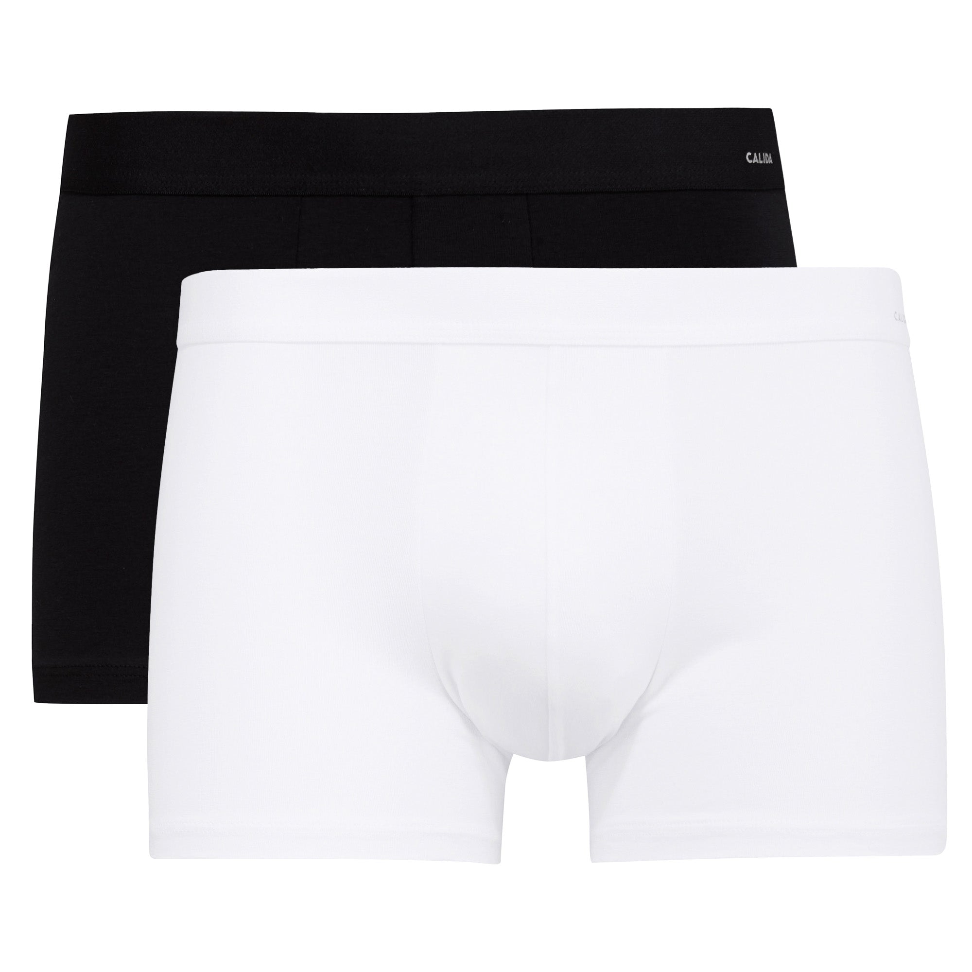 CALIDA Herren Boxershorts, 2er Pack - Cotton Code, Elastikbund, Activity Cotton