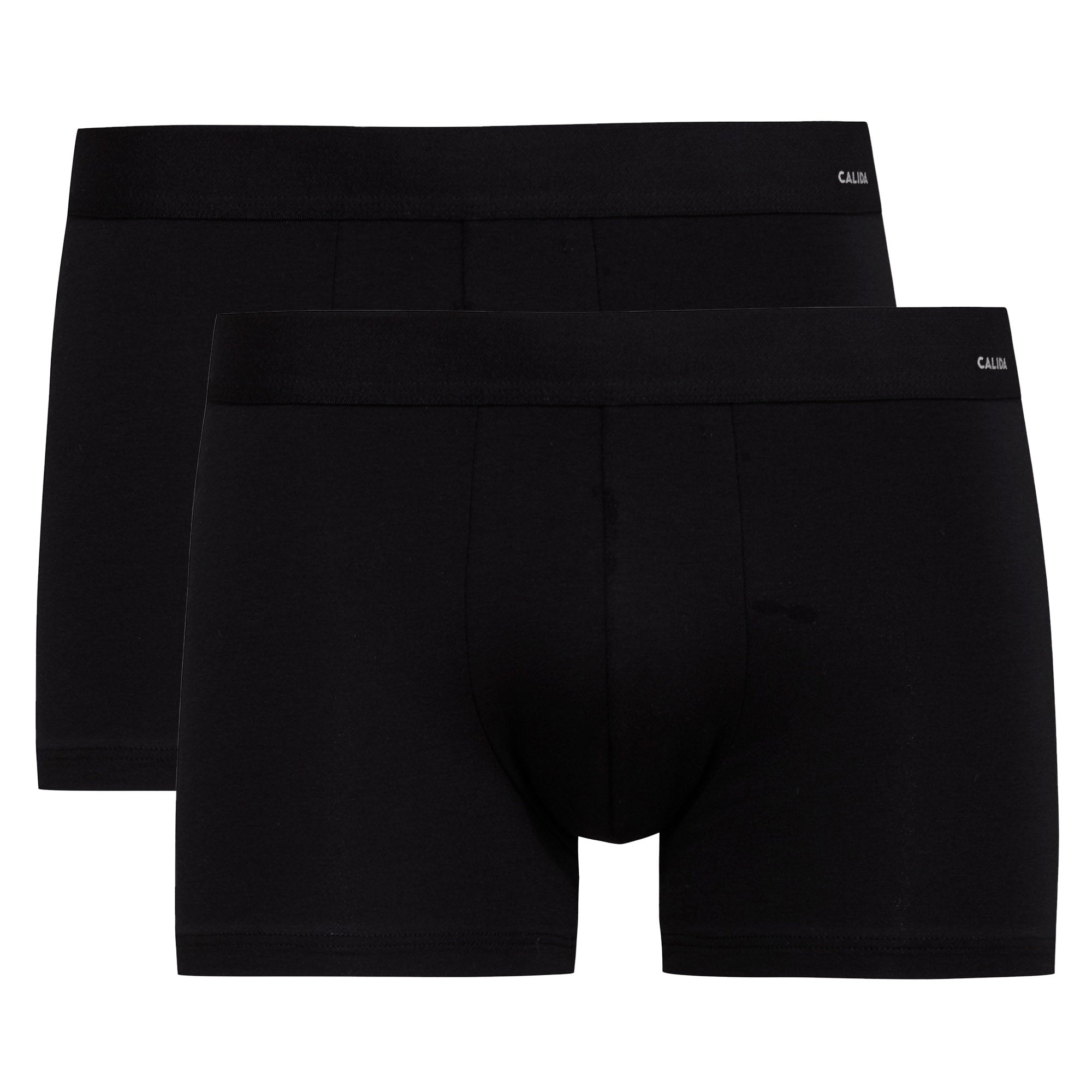 CALIDA Herren Boxershorts, 2er Pack - Cotton Code, Elastikbund, Activity Cotton