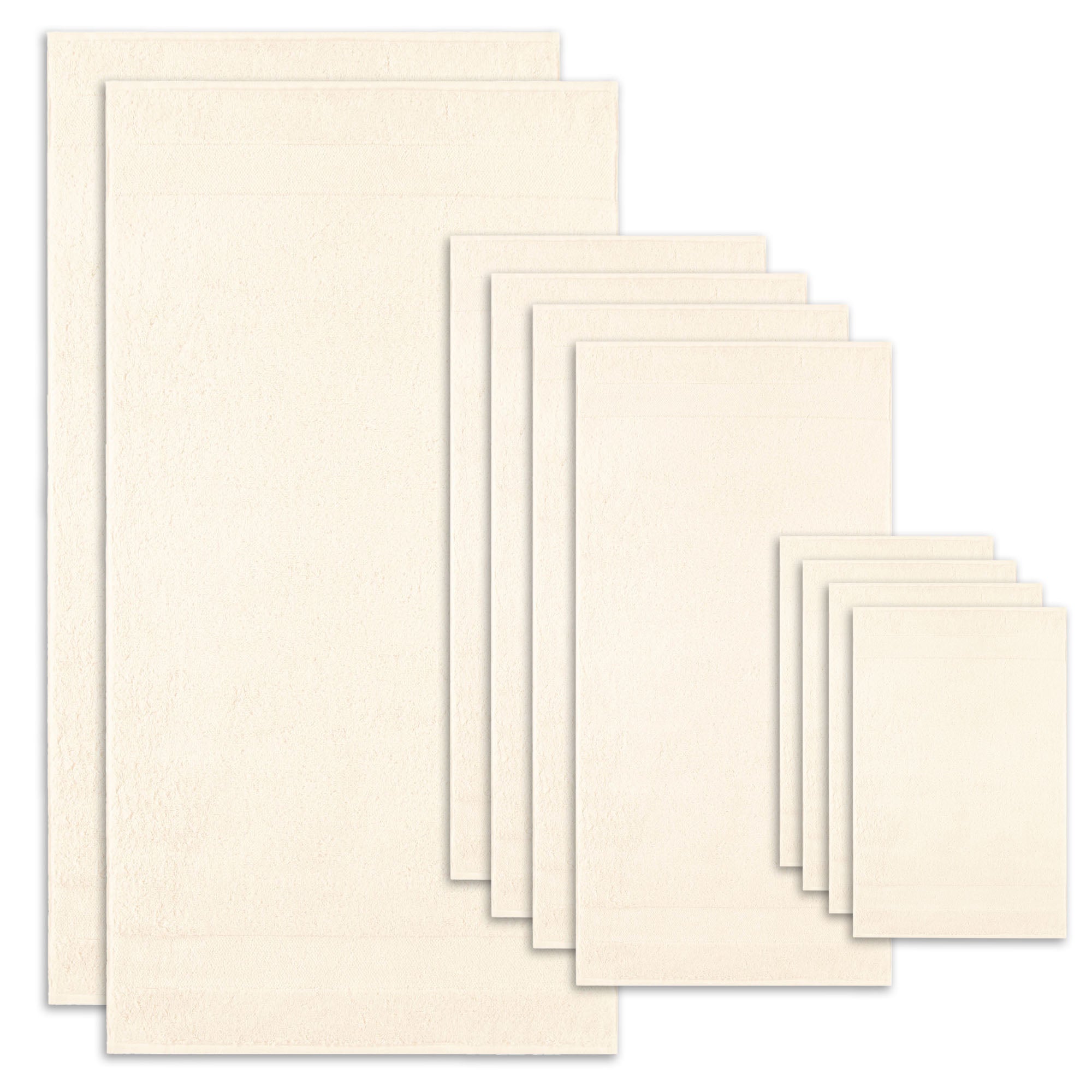 Villeroy & Boch Handtuch Set, 10-tlg. - One, 2x Duschtuch, 4x Handtuch, 4x Gästetuch