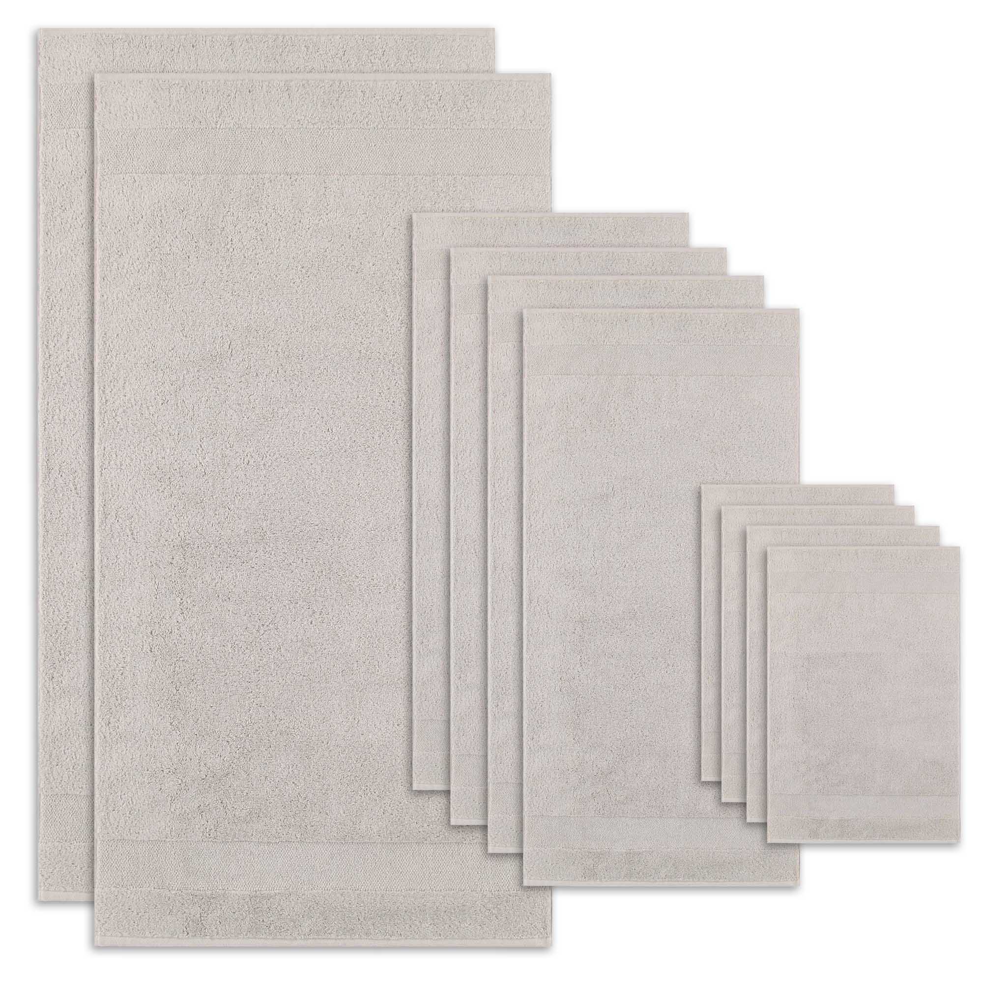 Villeroy & Boch Handtuch Set, 10-tlg. - One, 2x Duschtuch, 4x Handtuch, 4x Gästetuch