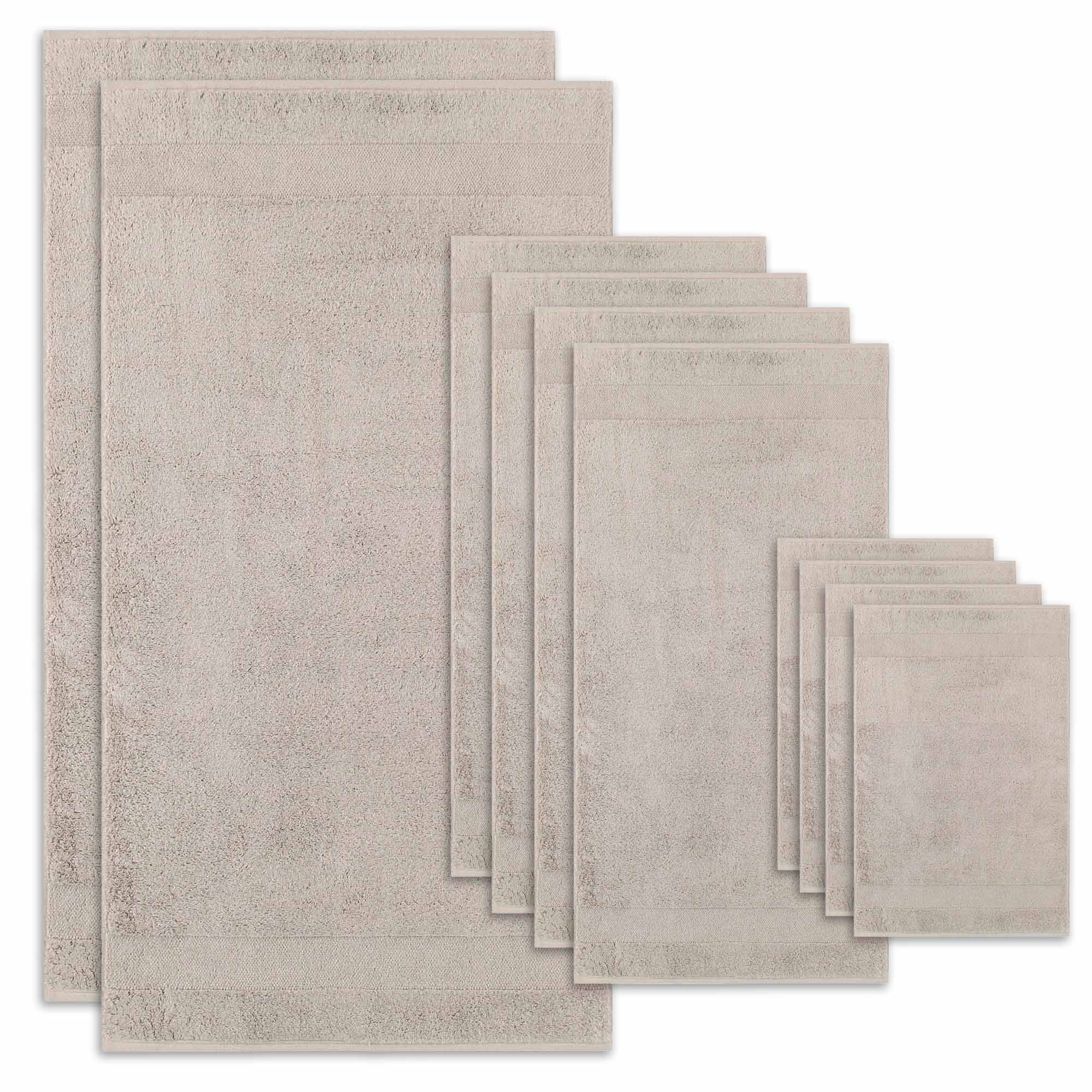 Villeroy & Boch Handtuch Set, 10-tlg. - One, 2x Duschtuch, 4x Handtuch, 4x Gästetuch