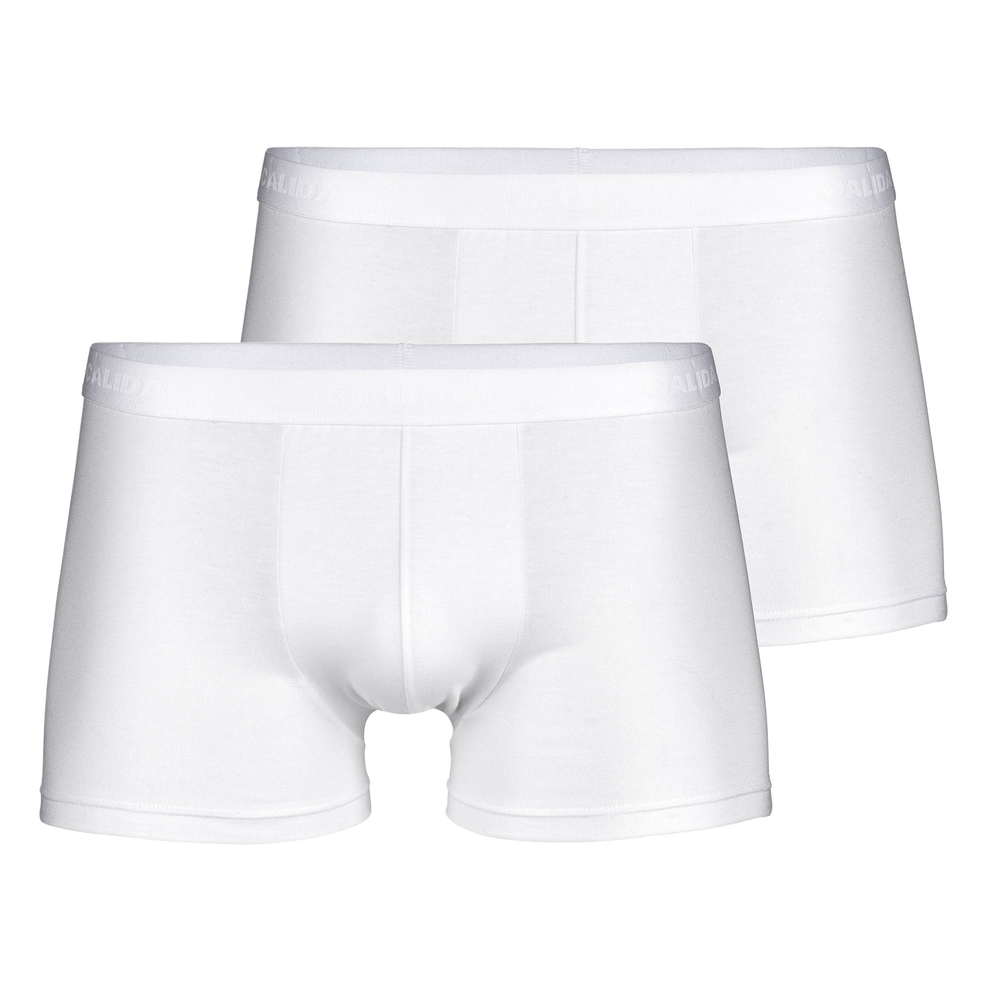 CALIDA Herren Boxershorts 2er Pack - Evolution, Softbund, einfarbig