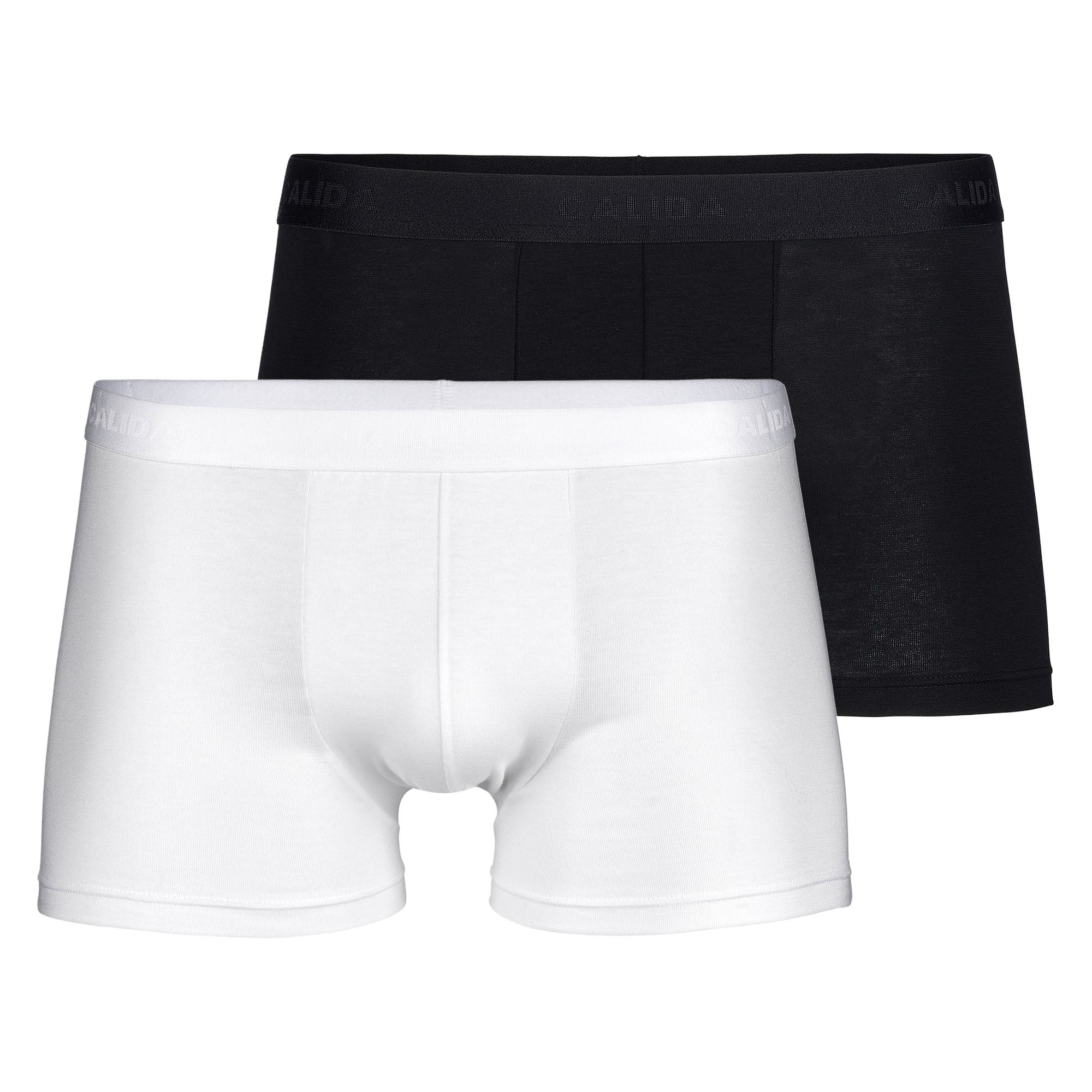 CALIDA Herren Boxershorts 2er Pack - Evolution, Softbund, einfarbig