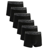 UNDER ARMOUR Herren Boxershorts, 6er Pack - Performance Cotton Trunks - Solid 3 in, Stretch, Baumwollmischung