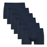 CALIDA Herren Boxershorts, 6er Pack - Natural Benefit, Elastikbund, Single Jersey
