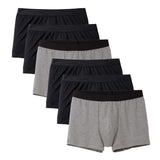 CALIDA Herren Boxershorts, 6er Pack - Natural Benefit, Elastikbund, Single Jersey