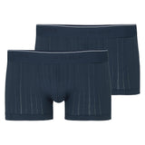 CALIDA Herren Boxershorts 2er Pack - Pure & Style, Elastikbund, einfarbig