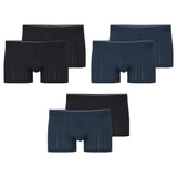 CALIDA men boxer shorts pack of 2 - Pure & Style, elasticated waistband, single-coloured