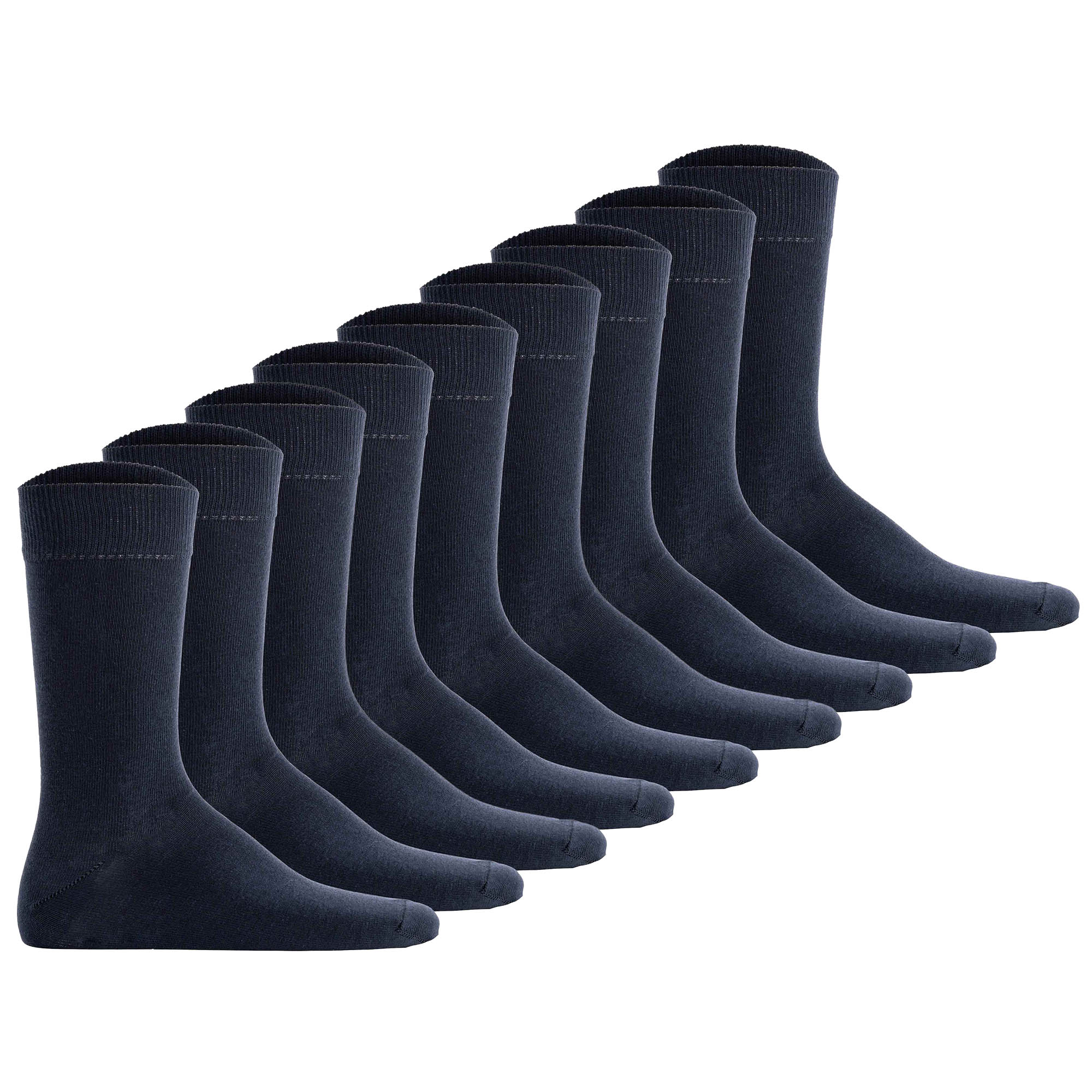 Hudson Unisex Socken, 9er Pack - Simply, Basic Socken, einfarbig