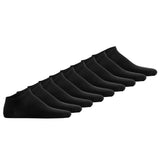 Hudson Unisex Sneaker Socks, 9-Pack - Simply, Short Socks, Solid Color