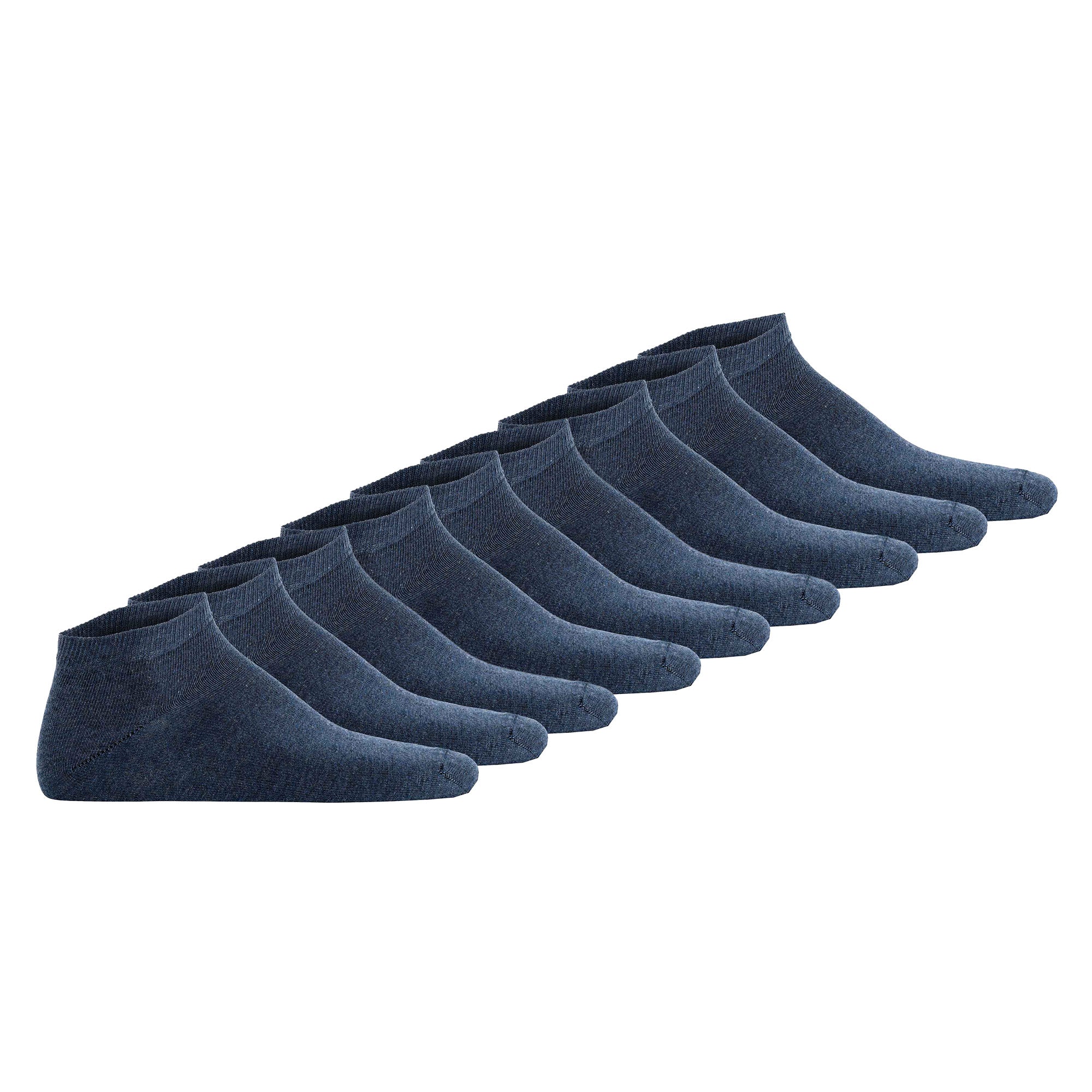 Hudson Unisex Sneakersocken, 9er Pack - Simply, kurze Socken, einfarbig