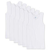 Sanetta Mädchen Unterhemd 6er Pack - Shirt o. Arme, Top, Organic Cotton, einfarbig