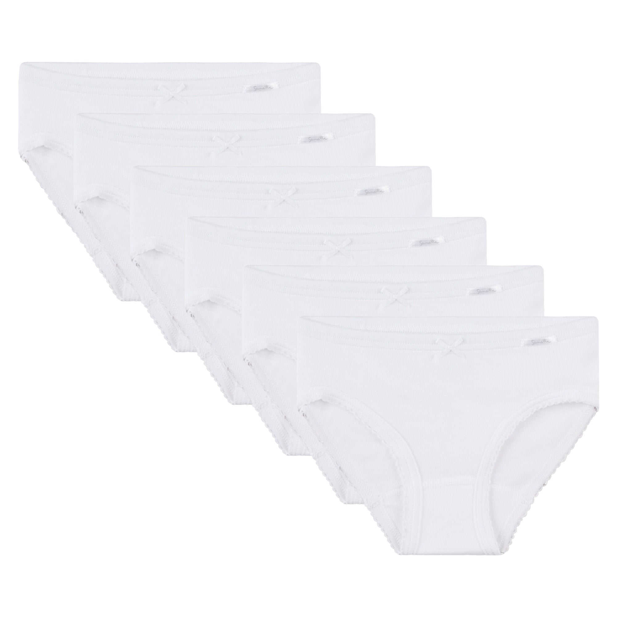 Sanetta Girls Pack of 6 Jazzpants - Briefs, Underpants