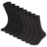 Camano Unisex Socken - Soft Socks, einfarbig, 8er Pack