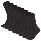 Camano Unisex Socken - Soft Socks, einfarbig, 8er Pack