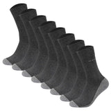 Camano Unisex Socken - Walk Socks, einfarbig, 8er Pack