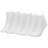 TOMMY HILFIGER Women's Quarter Socks, 6-pack - TH, cotton, 35-42, plain