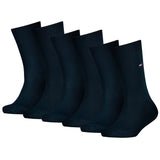 TOMMY HILFIGER Kinder Socken, 6er Pack - Basic, TH, 23-42, einfarbig