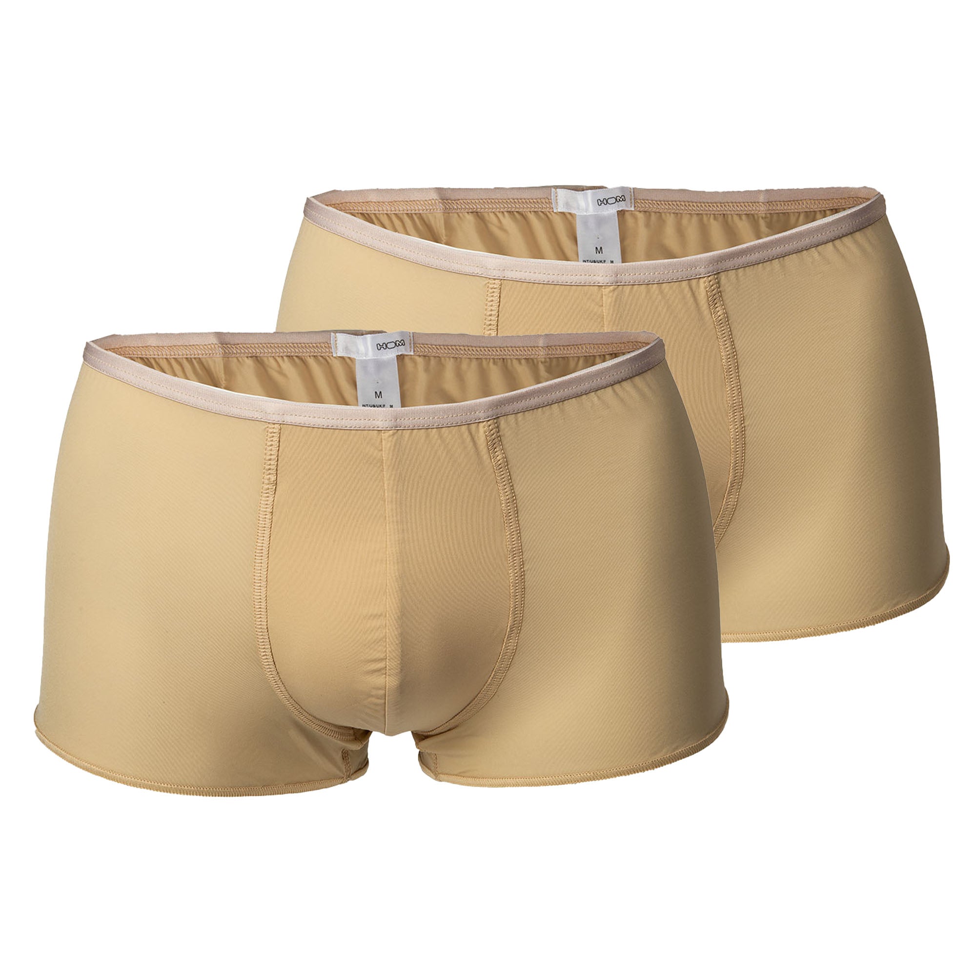 HOM Herren Trunk Plumes 2er Pack - Ultralight Microfiber, Pants, Unterwäsche, Stretch, einfarbig