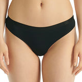 adidas Damen Strings, 6er Pack - Sport Active Essential, Low Rise Thong, Unterwäsche, Cotton Stretch, Logo, uni